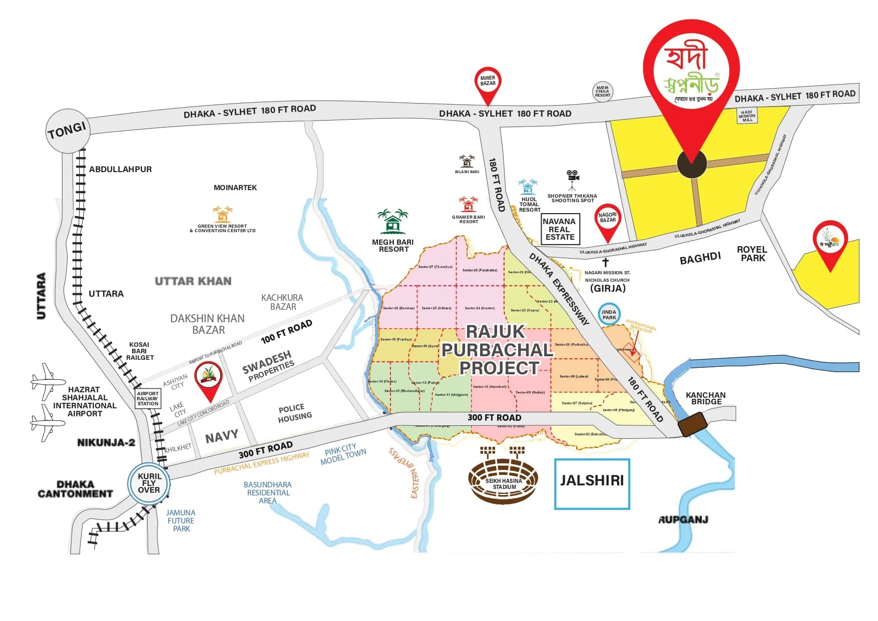 Hadi City Masterplan Layout